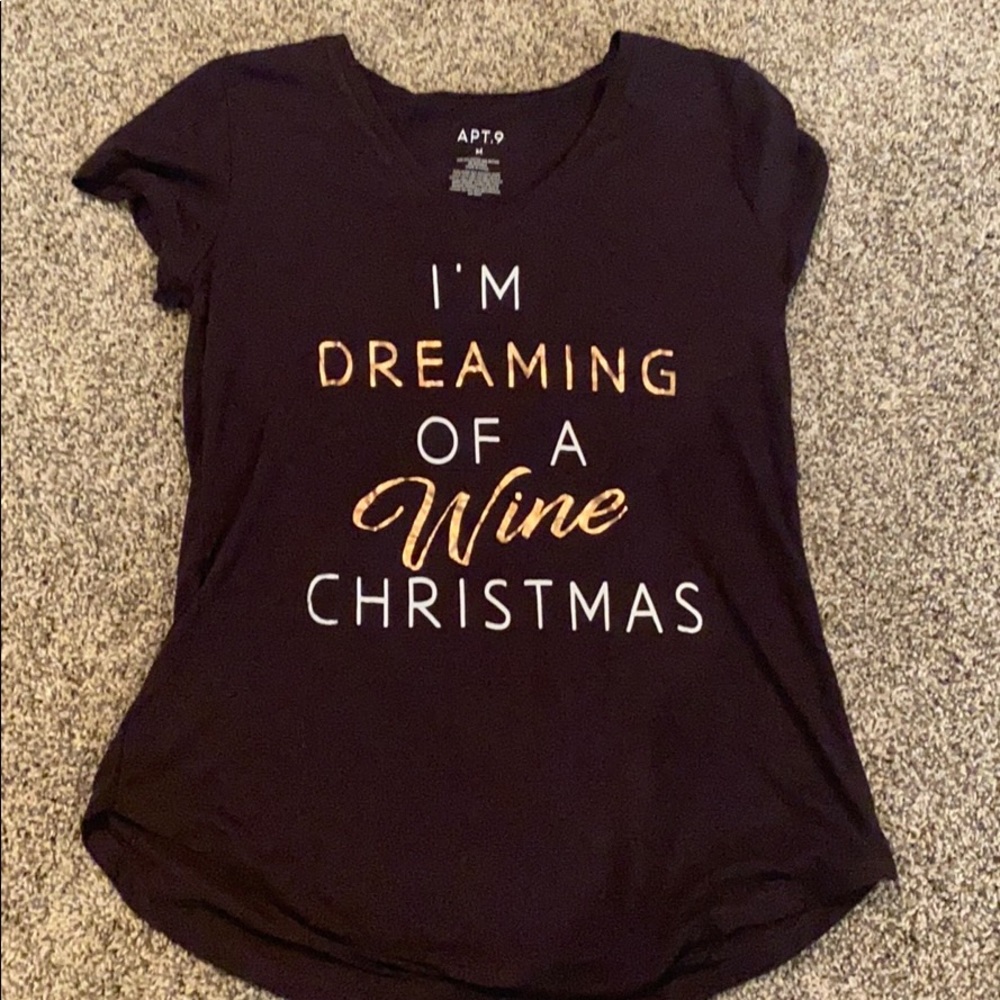 Apt 9 Christmas tee
